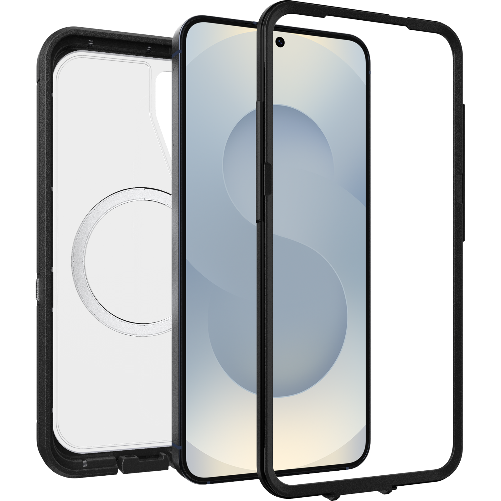 Funda Defender XT Samsung Galaxy S25 Clear/Black