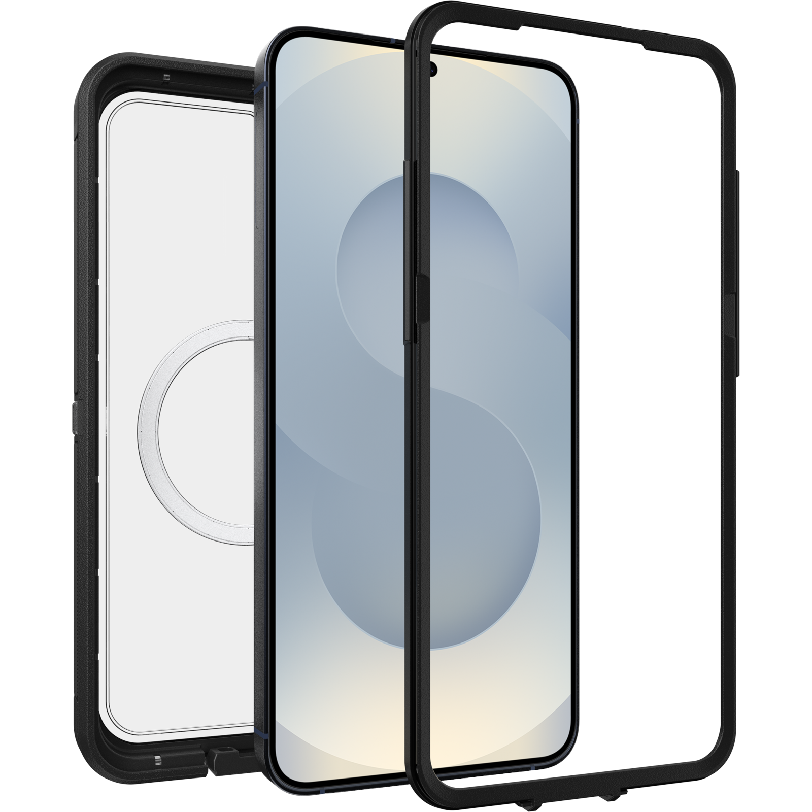 Funda Defender XT Samsung Galaxy S25 Plus Clear/Black