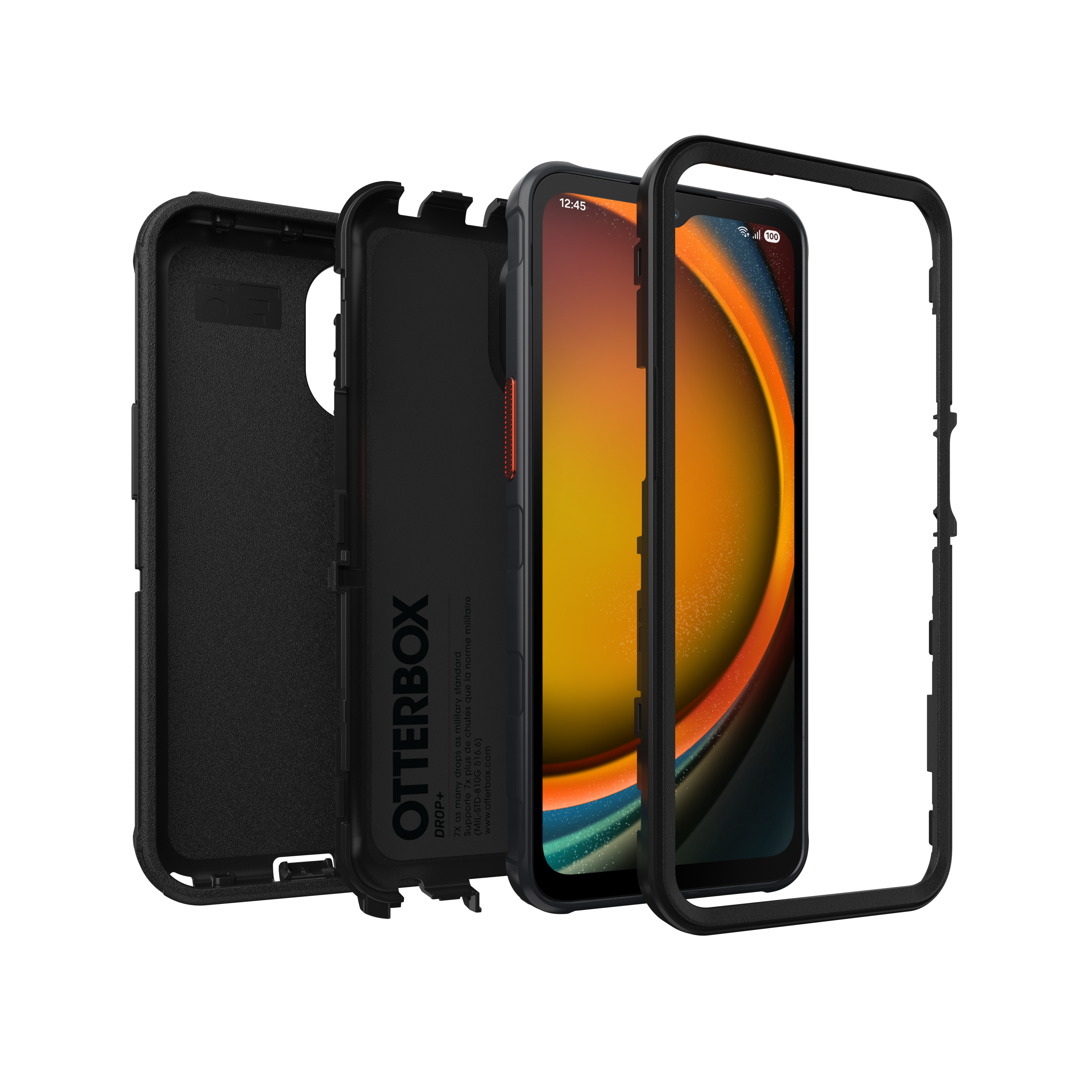 Funda Defender Samsung Galaxy Xcover 7 Pro Negro