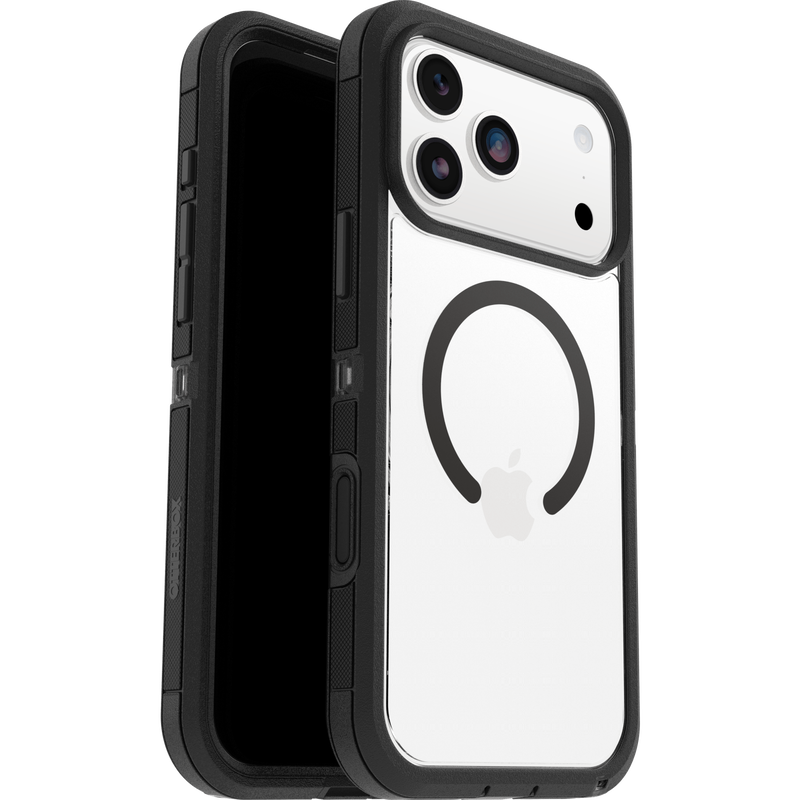 Funda Defender XT iPhone 17 Pro MaxNegro/transparente