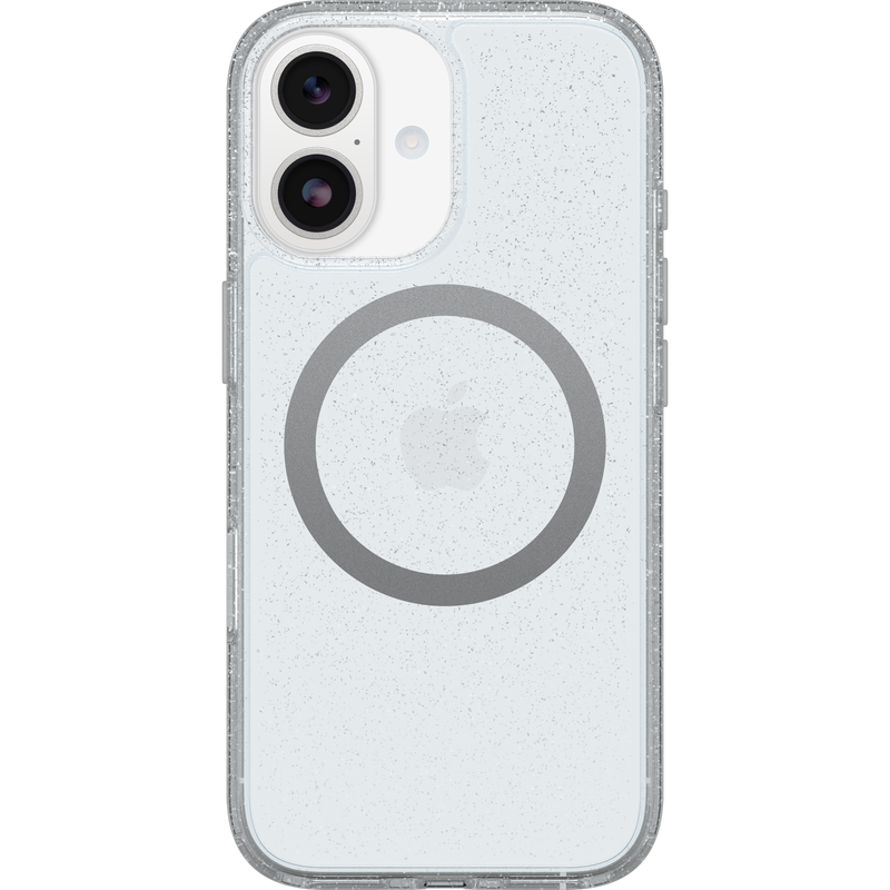 Funda Symmetry Plus MagSafe iPhone 17 Glitter Clear