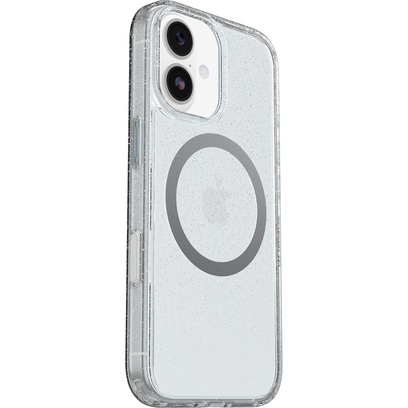 Funda Symmetry Plus MagSafe iPhone 17 Glitter Clear