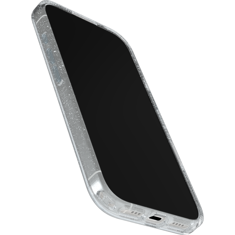 Funda Symmetry Plus MagSafe iPhone 17 Glitter Clear
