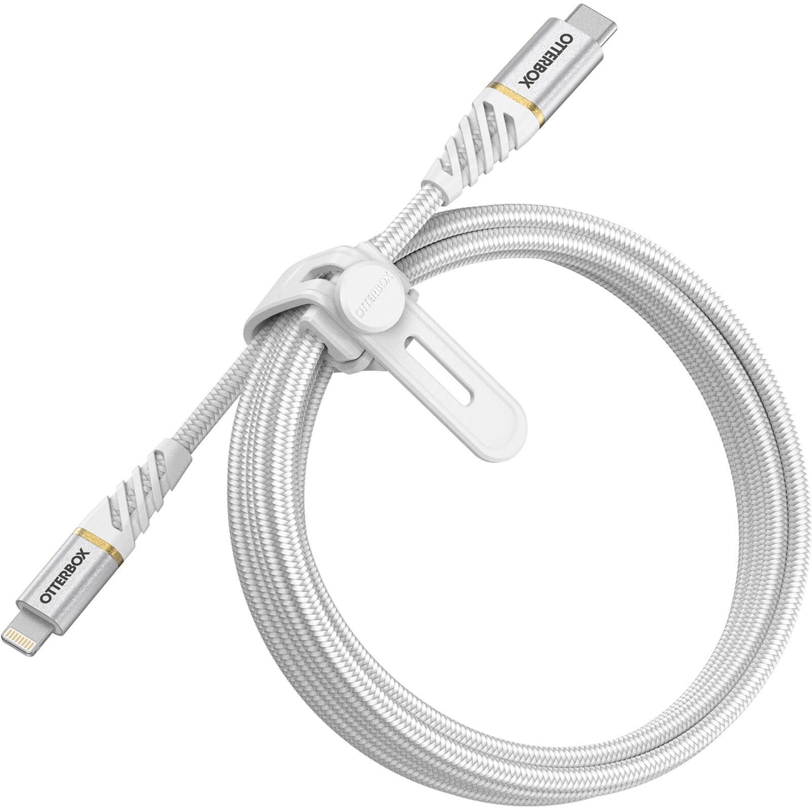 Premium Cable USB-C a Lightning 2 metros Blanco