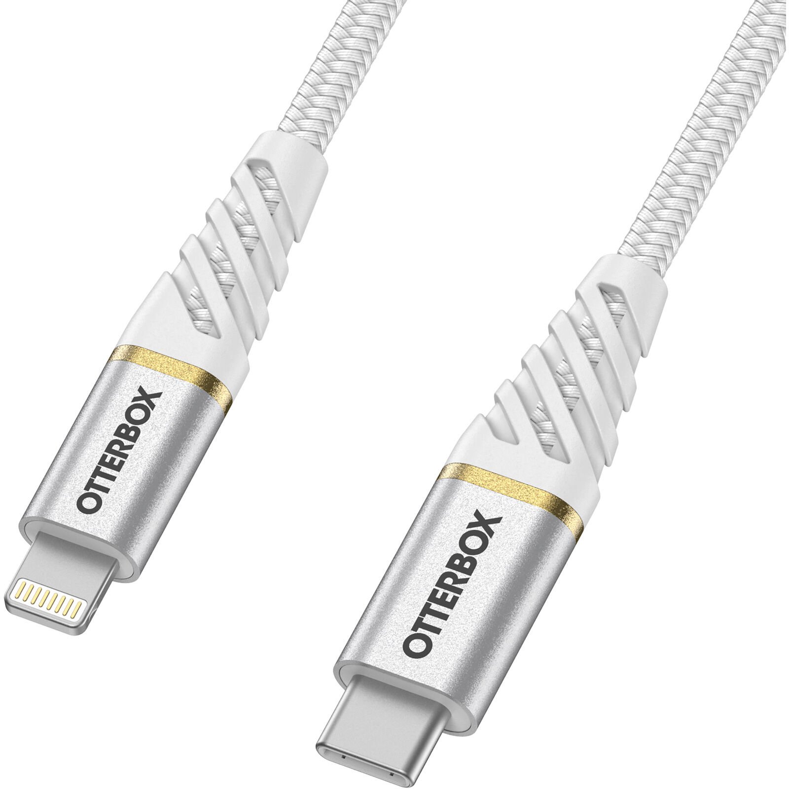 Premium Cable USB-C a Lightning 2 metros blanco