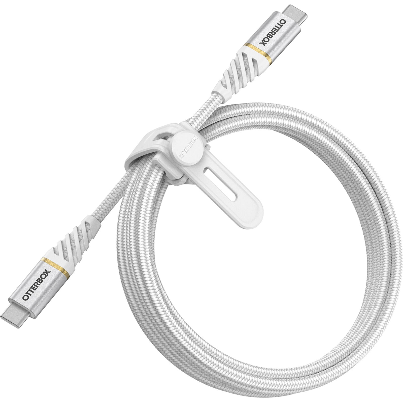 Premium Cable USB-C a USB-C 2 metros blance