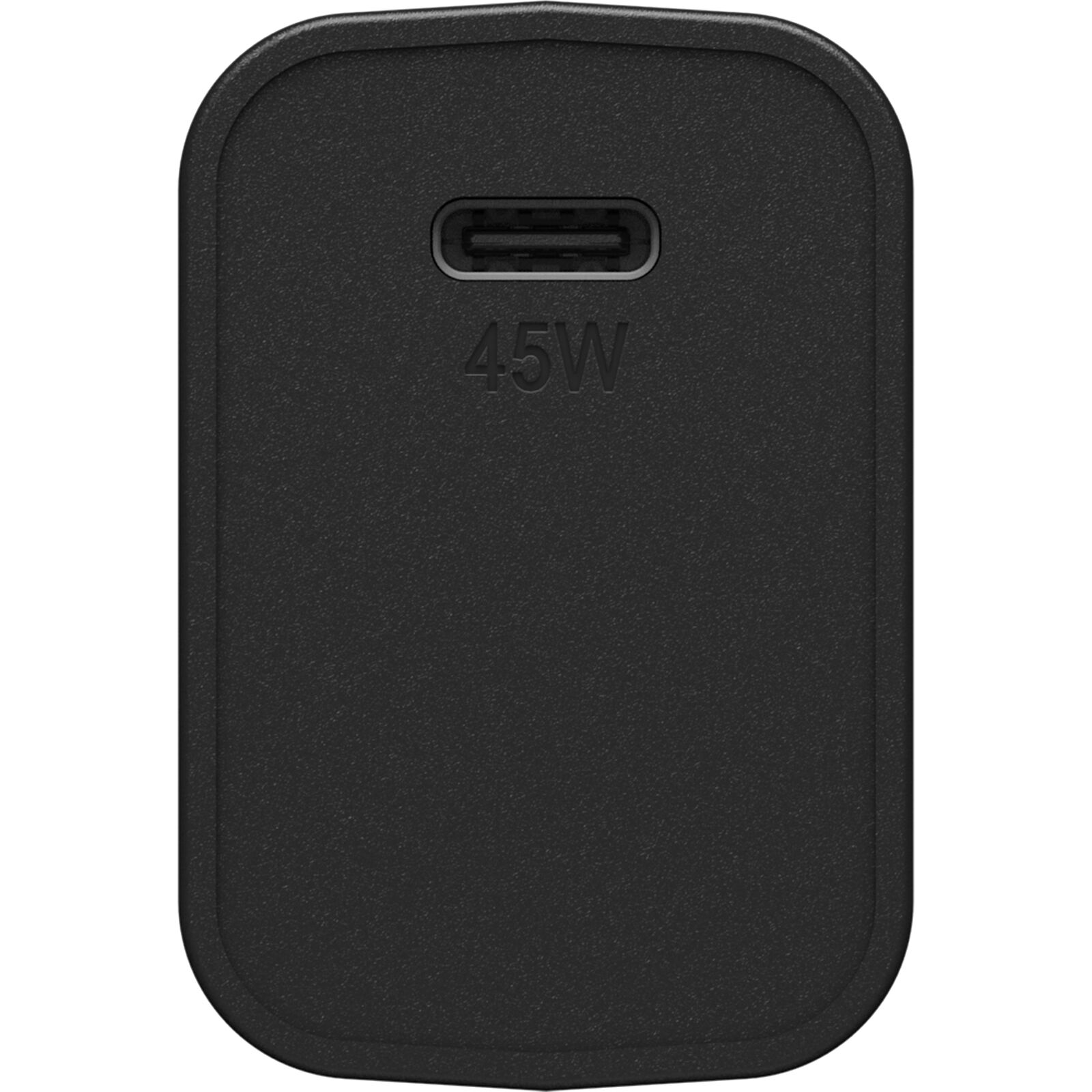 Adaptador de corriente 45W USB-C GaN PD negro
