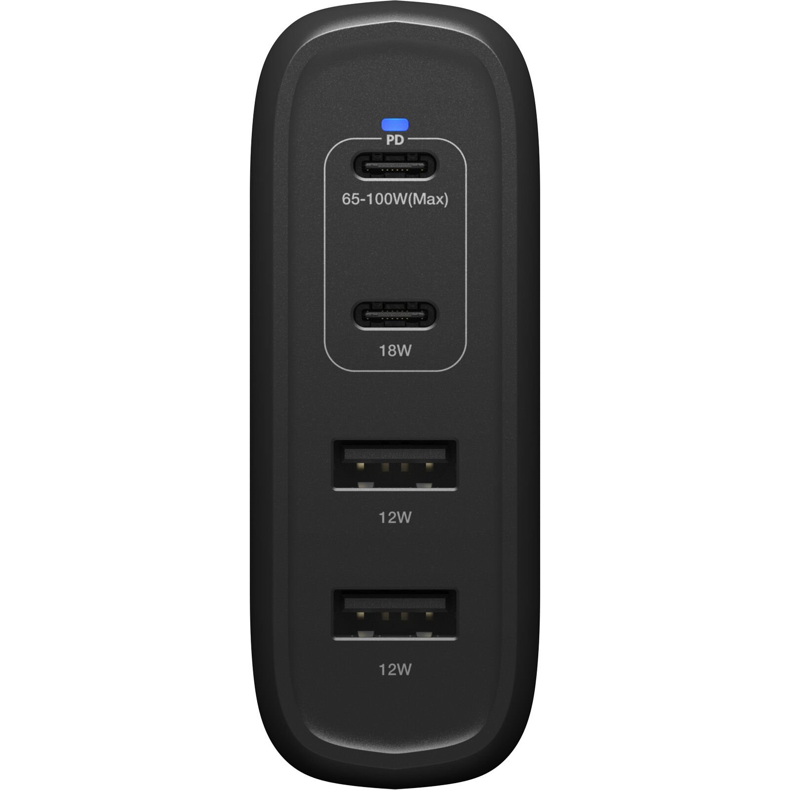 Cargador USB-C Four Port 100W Black