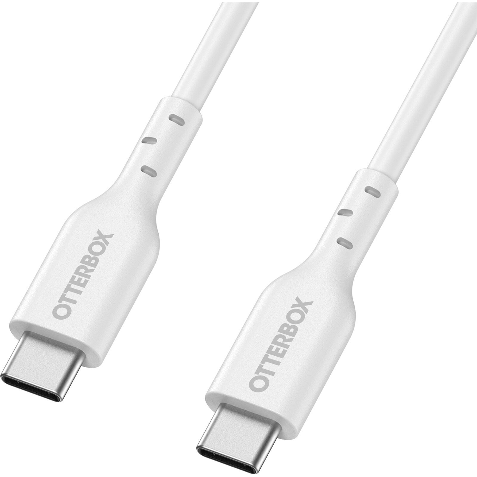 Cable USB-C a USB-C 1 metros Standard Fast Charge blanco