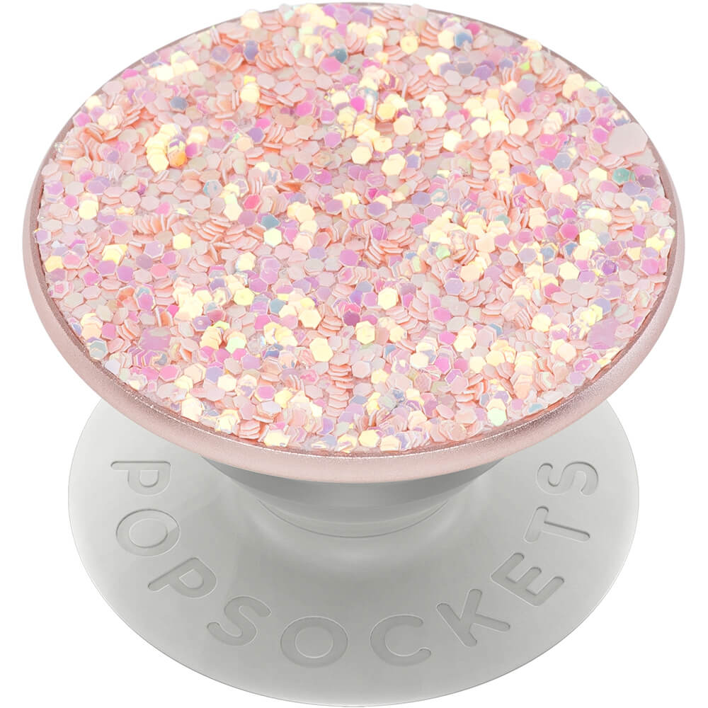 PopGrip Soporte y Agarre para Teléfonos, Sparkle Rose