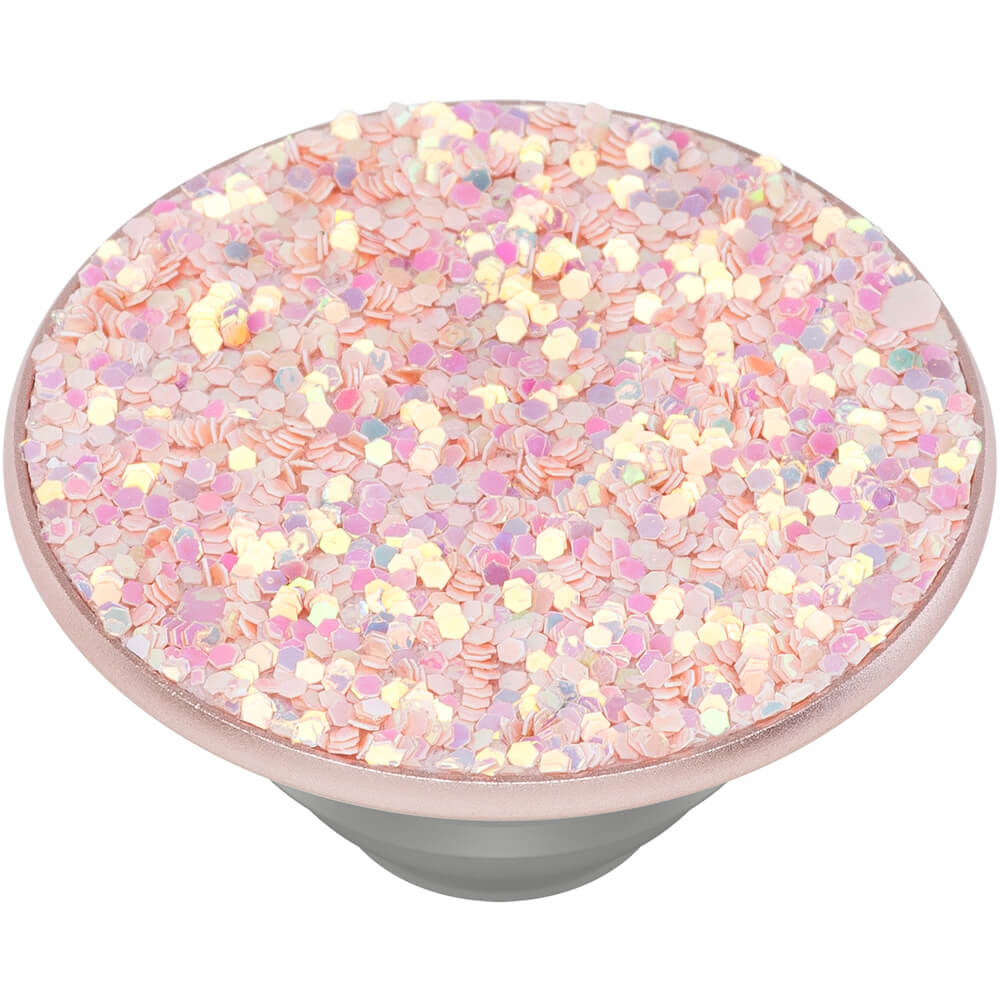 PopGrip Soporte y Agarre para Teléfonos, Sparkle Rose