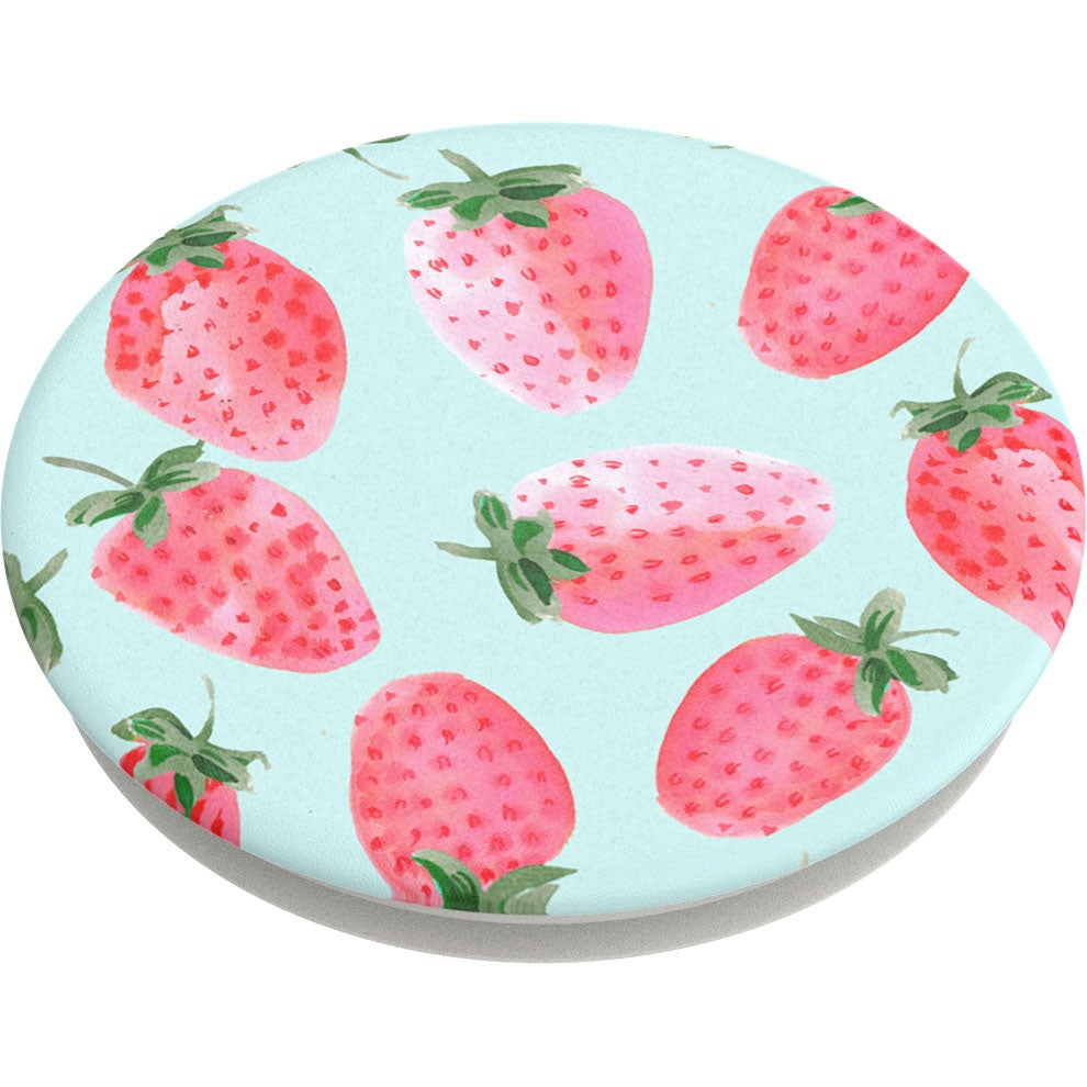 PopGrip Soporte y Agarre para Teléfonos, Strawberry Rain
