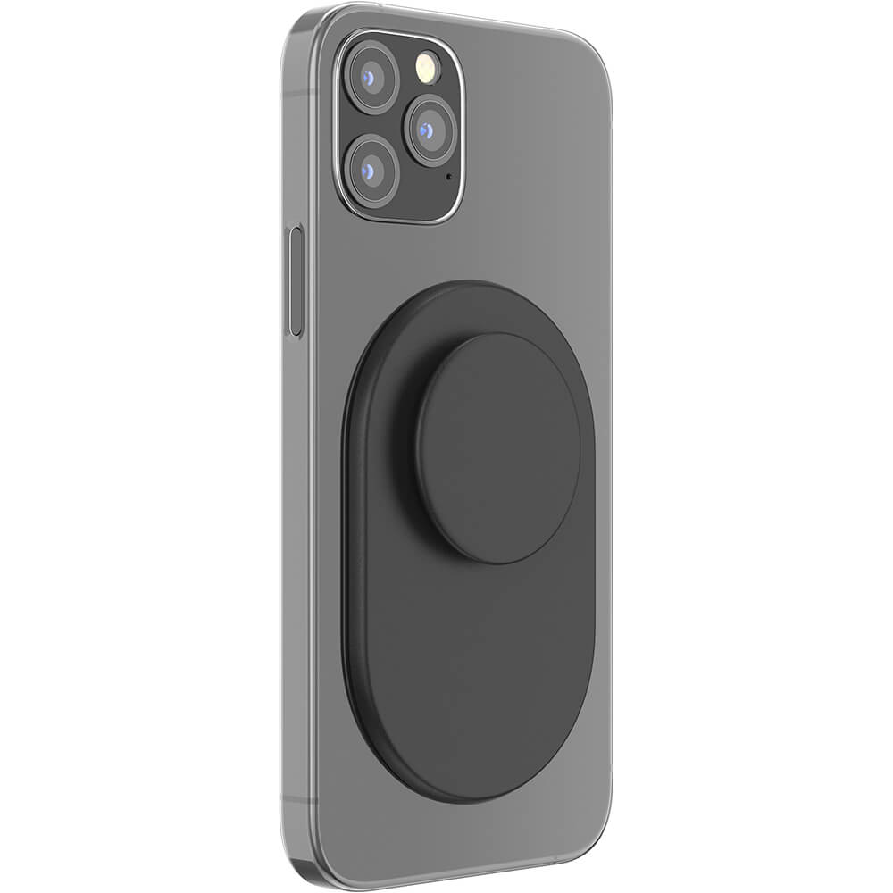 PopGrip MagSafe Soporte y Agarre para Teléfonos, Black