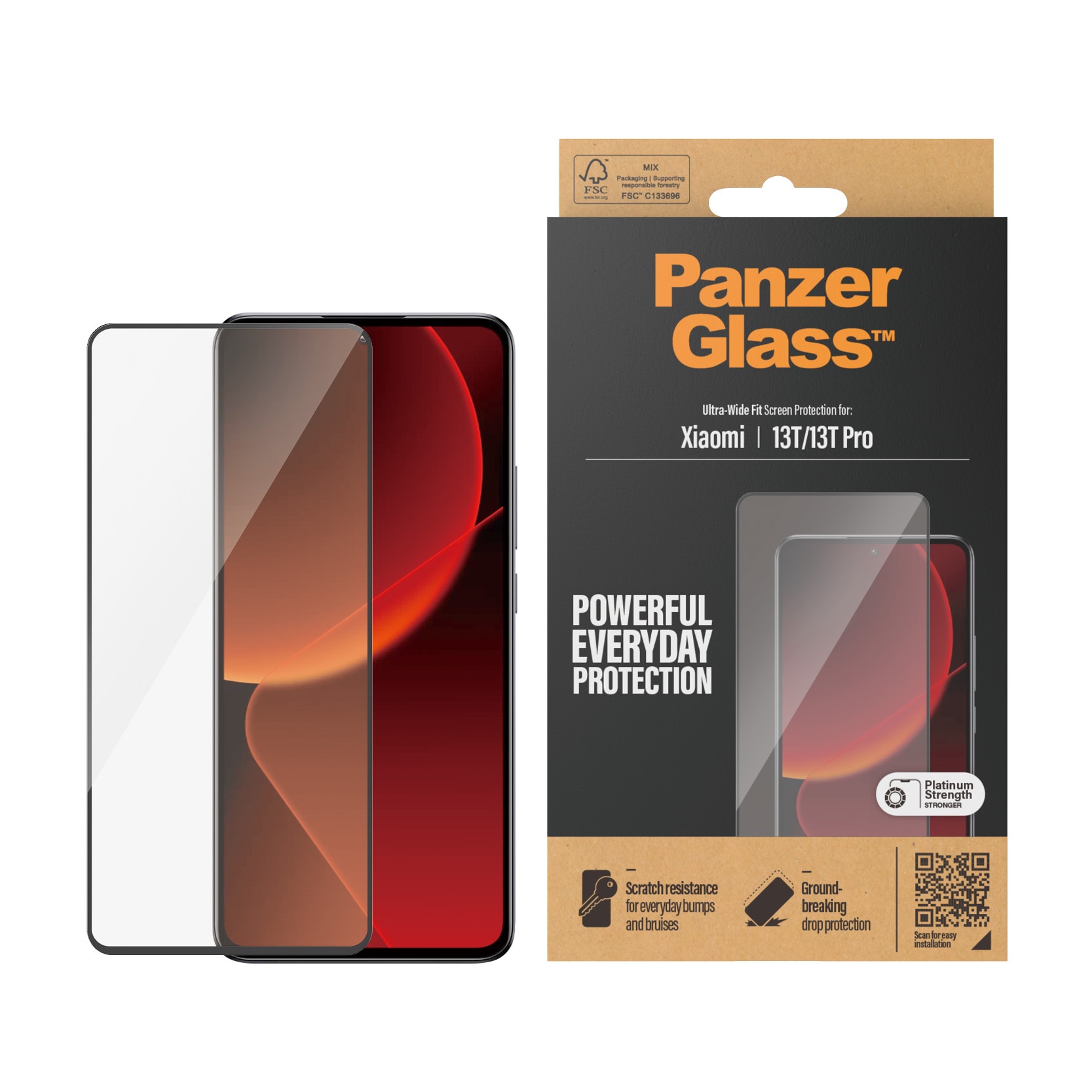 Xiaomi 13T Pro Screen Protector Ultra Wide Fit