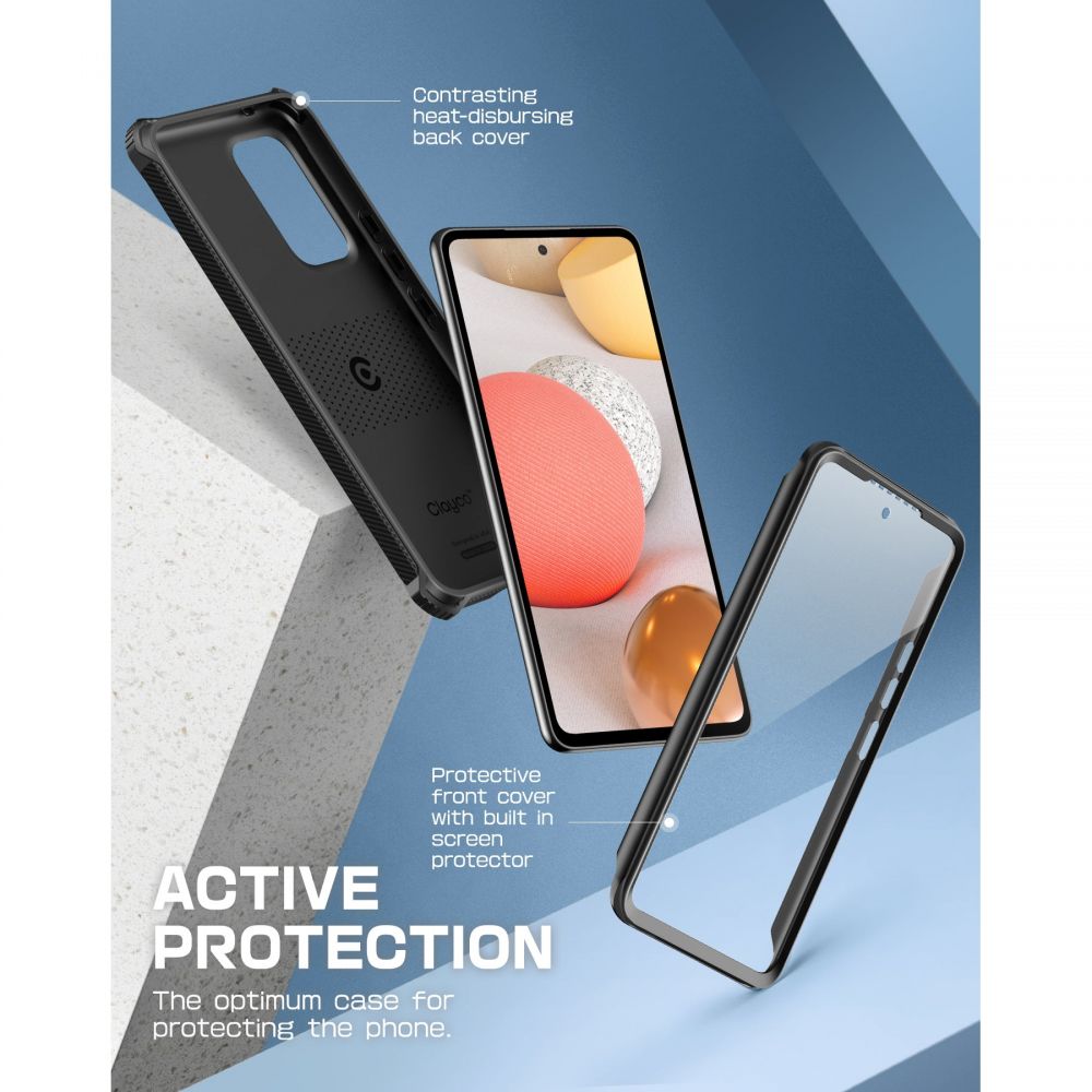 Funda Clayco Xenon Samsung Galaxy A53 Black