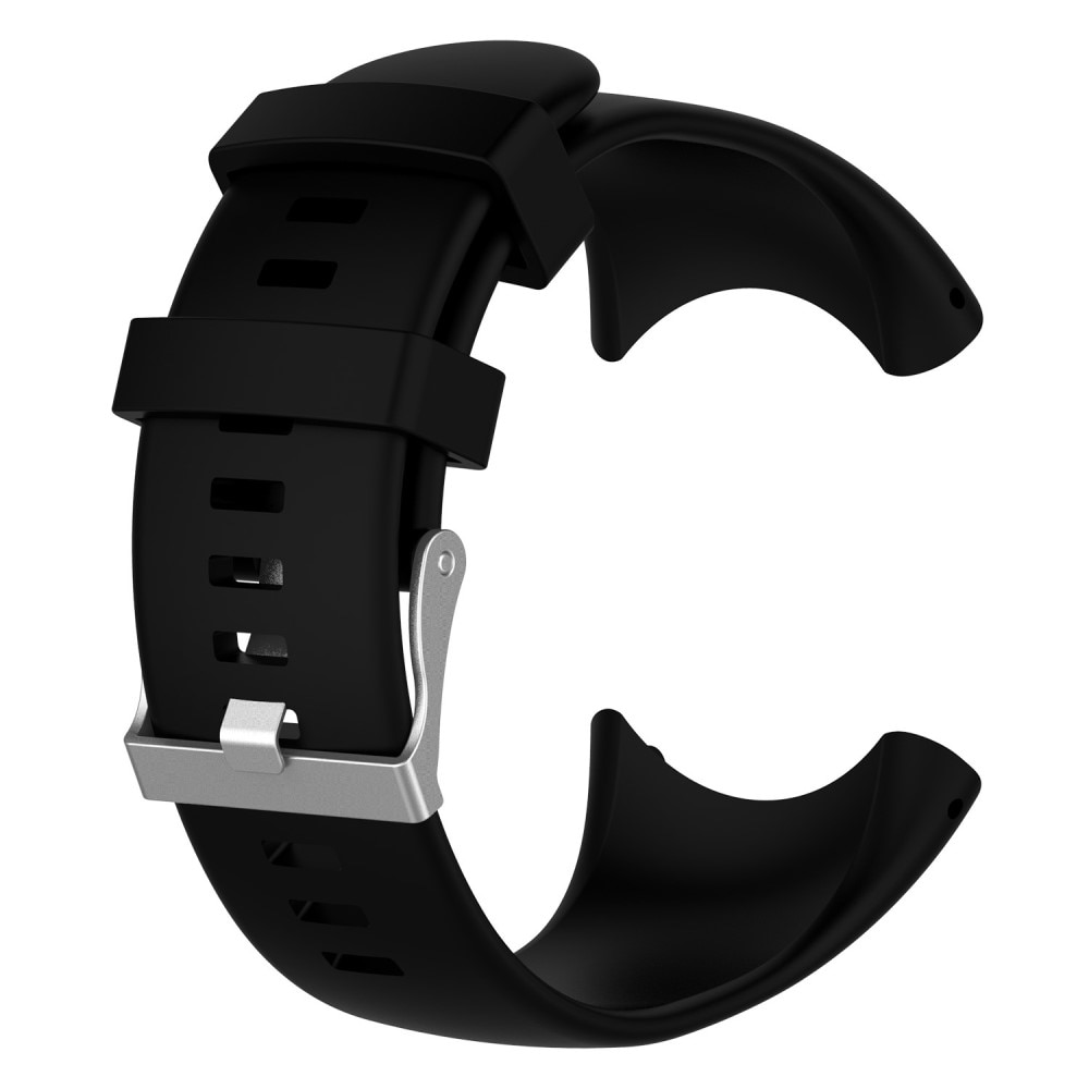 Correa de silicona para Suunto Core, Negro