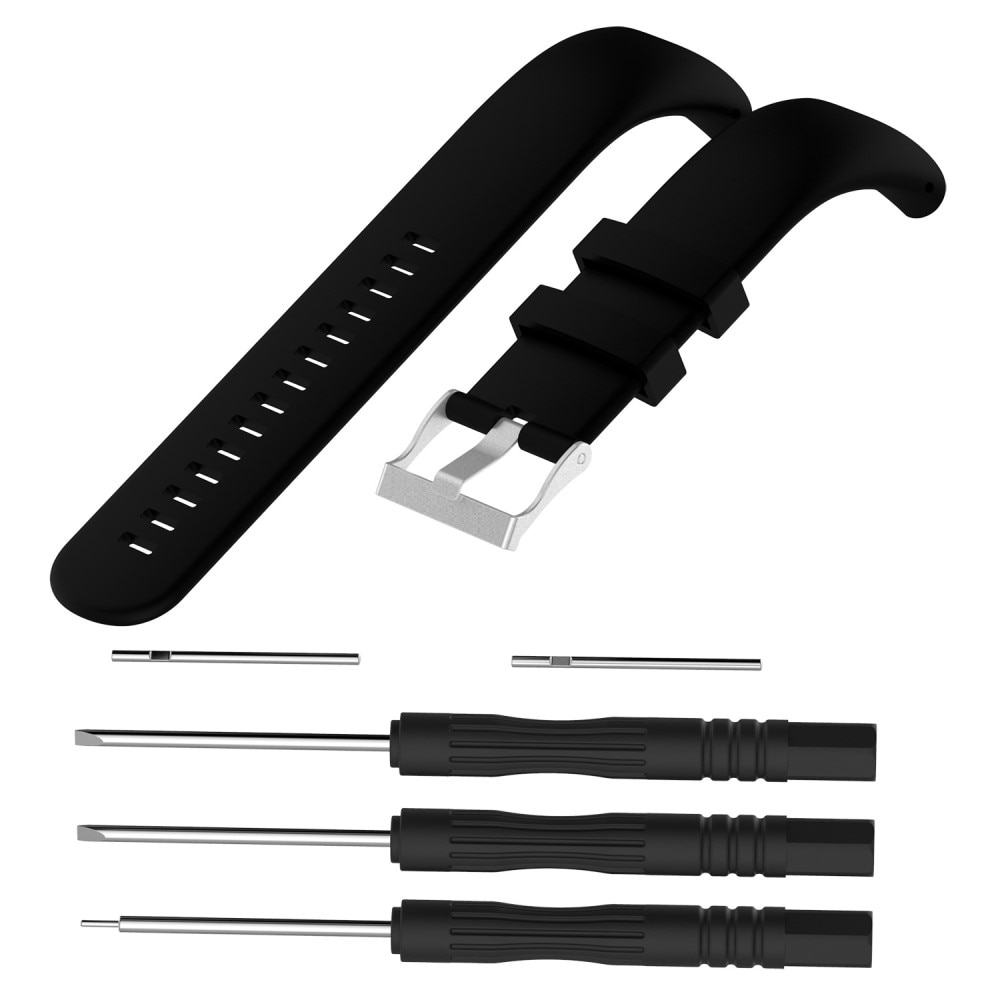 Correa de silicona para Suunto Core, Negro