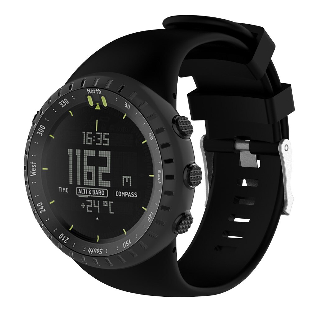 Correa de silicona para Suunto Core negro