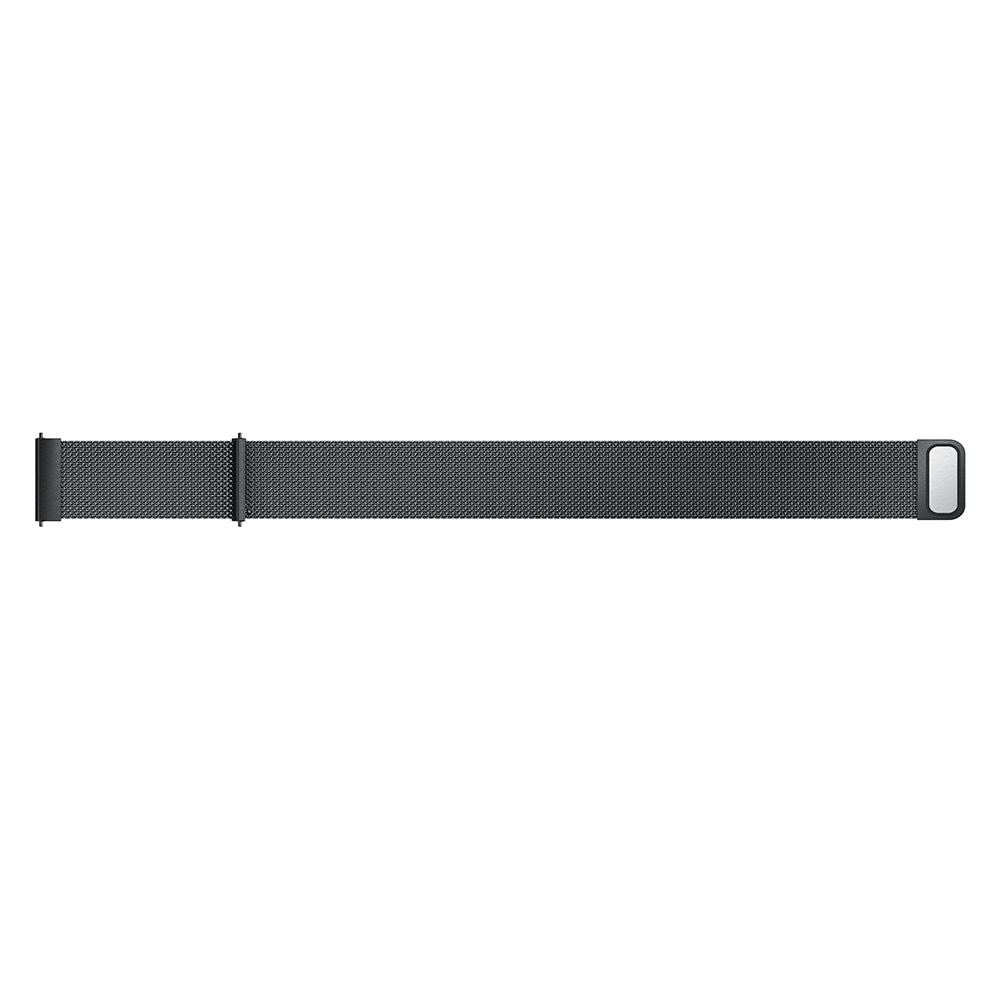 Pulsera milanesa para Garmin Venu 2 Plus, negro