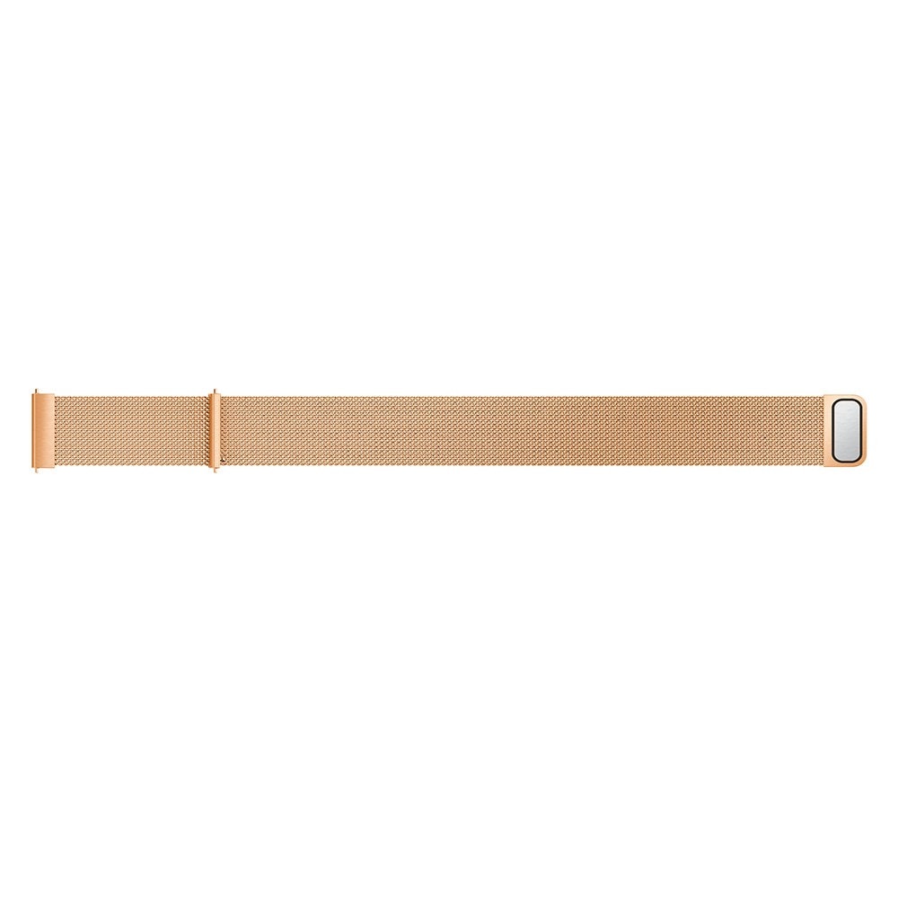 Pulsera milanesa para Garmin Vivoactive 3, oro rosa