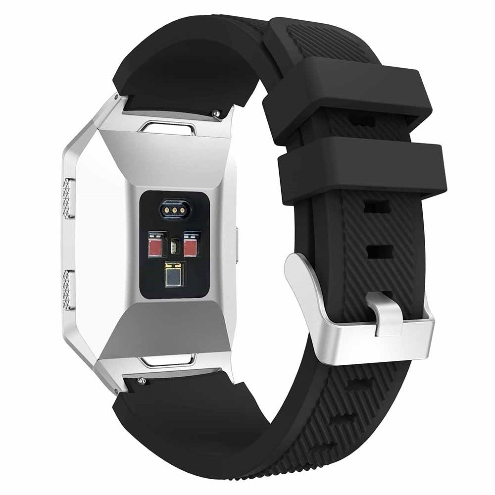 Correa de silicona para Fitbit Ionic, Negro