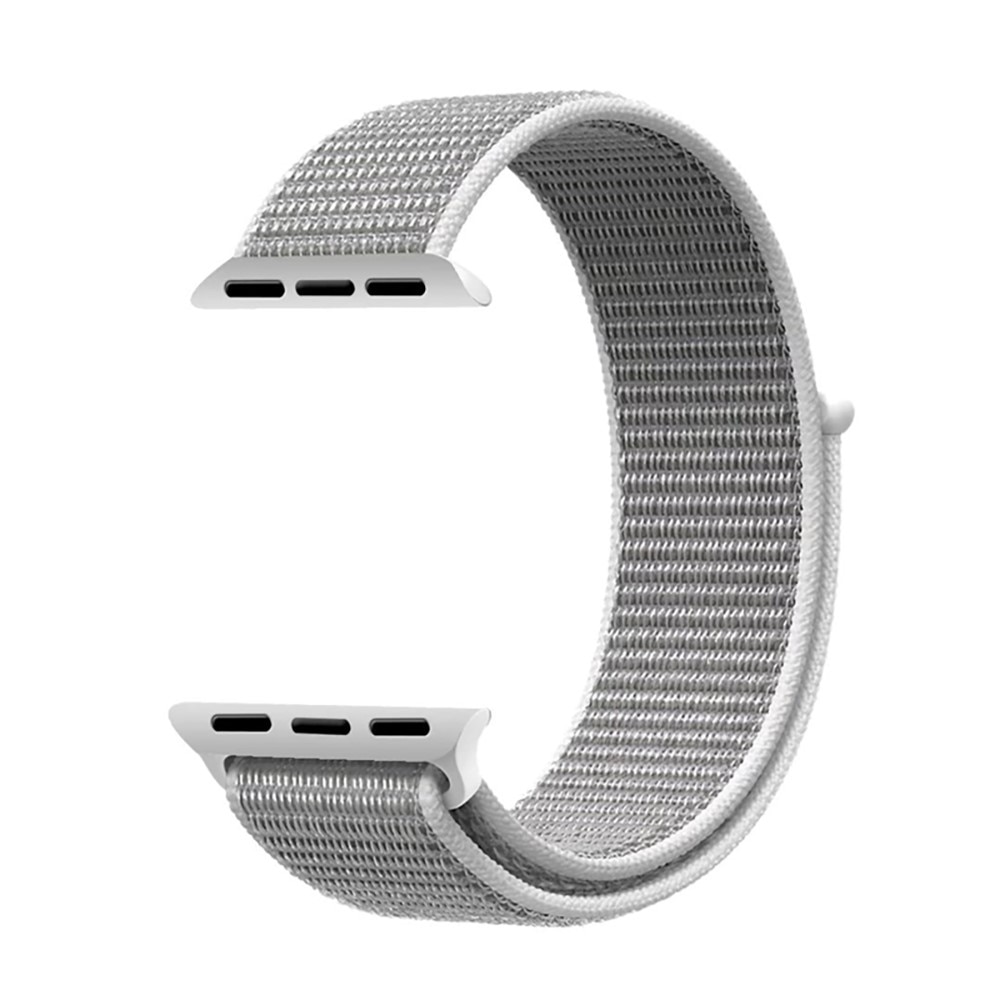 Correa de nailon Apple Watch 41mm Series 9 gris