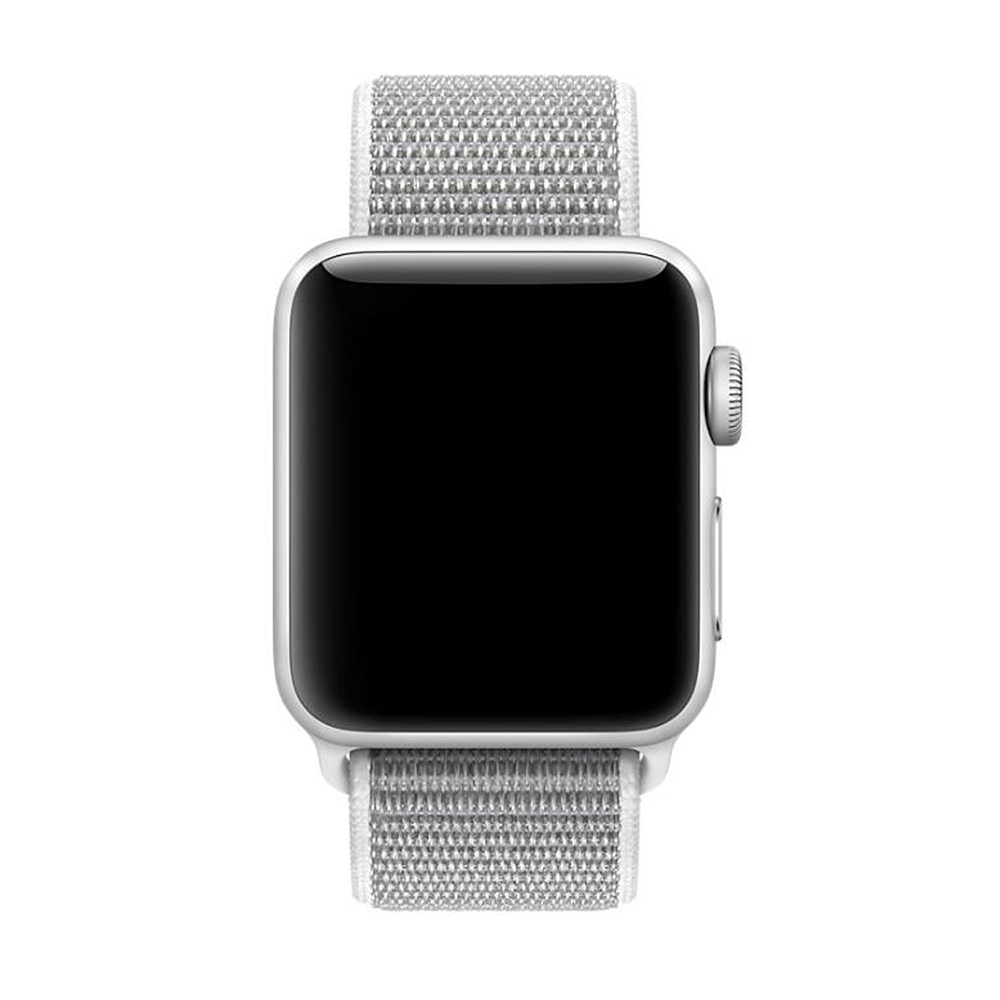 Correa de nailon Apple Watch 41mm Series 9 gris