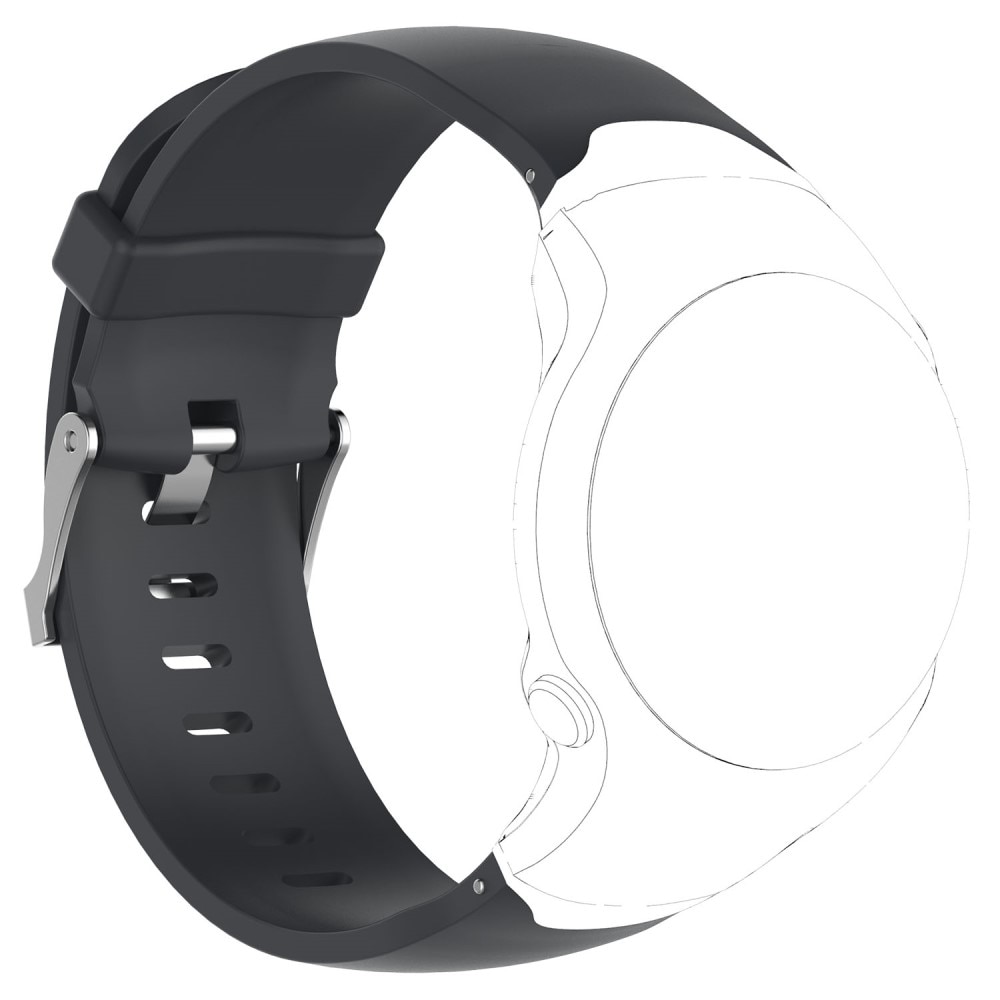 Correa de silicona para Garmin , Negro