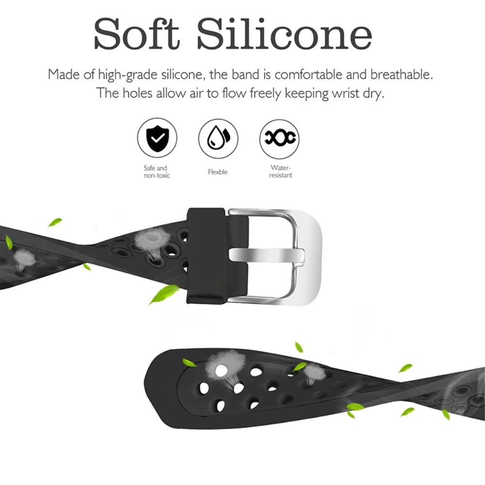 Correa de silicona para Fitbit Alta HR/Alta, Negro