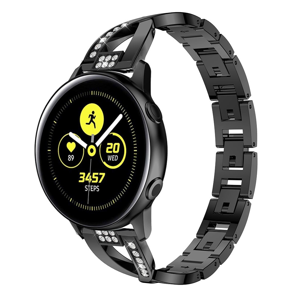 Correa Cristal Samsung Galaxy Watch 42mm/Watch Active Black