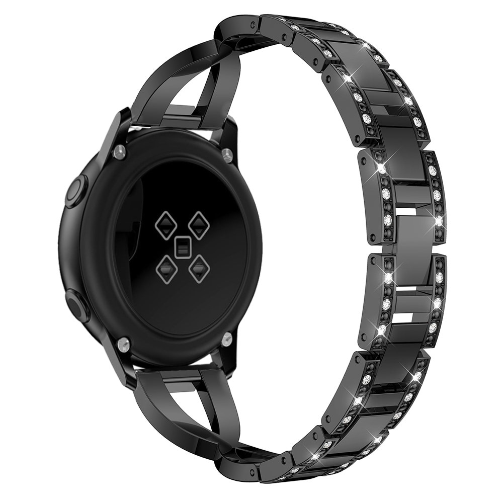Correa Cristal Samsung Galaxy Watch 42mm/Watch Active Black