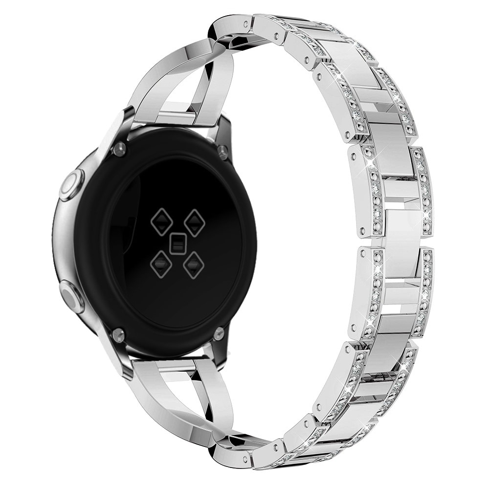 Correa Cristal Garmin Vivoactive 4 Plata