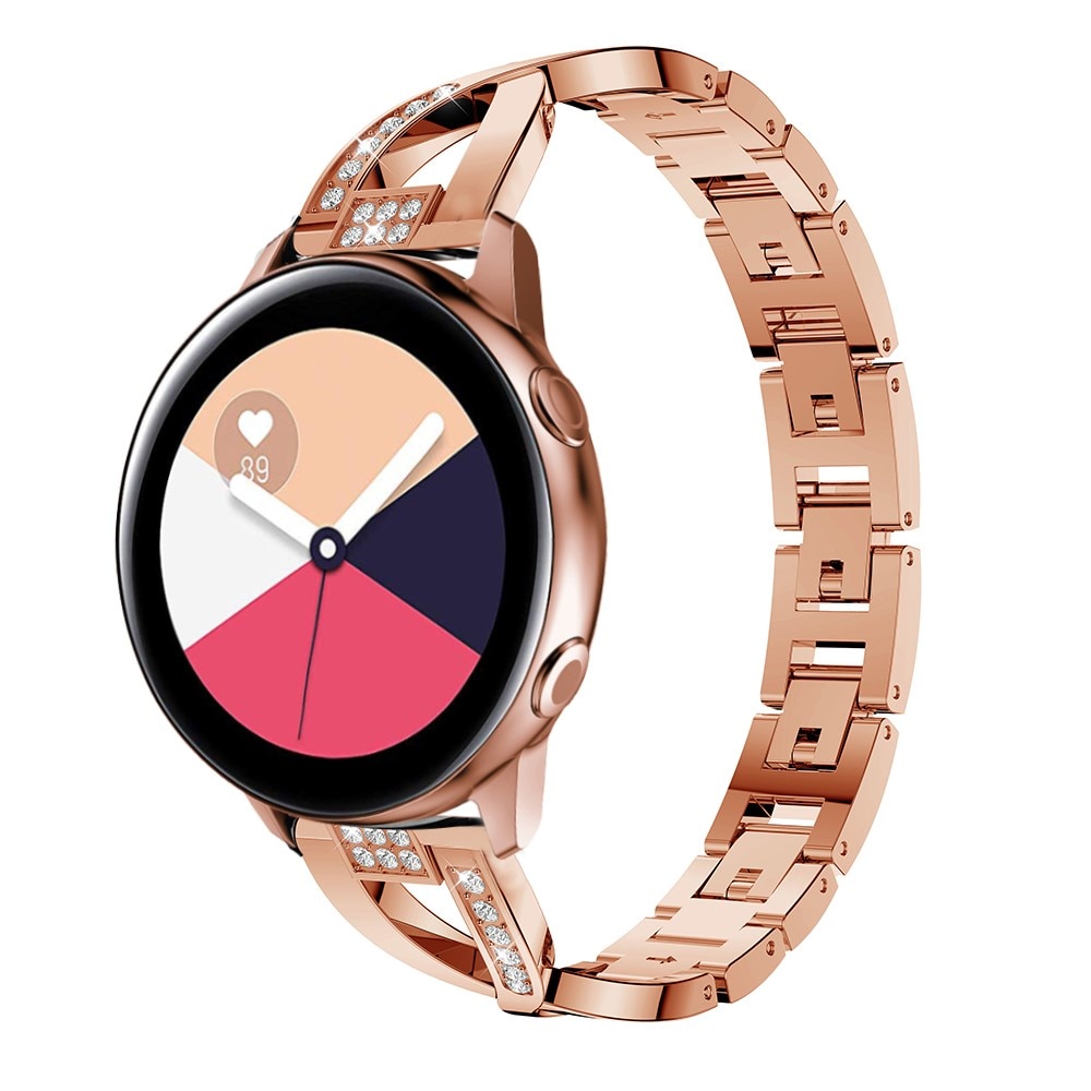 Correa Cristal Samsung Galaxy Watch 42mm Rose Gold