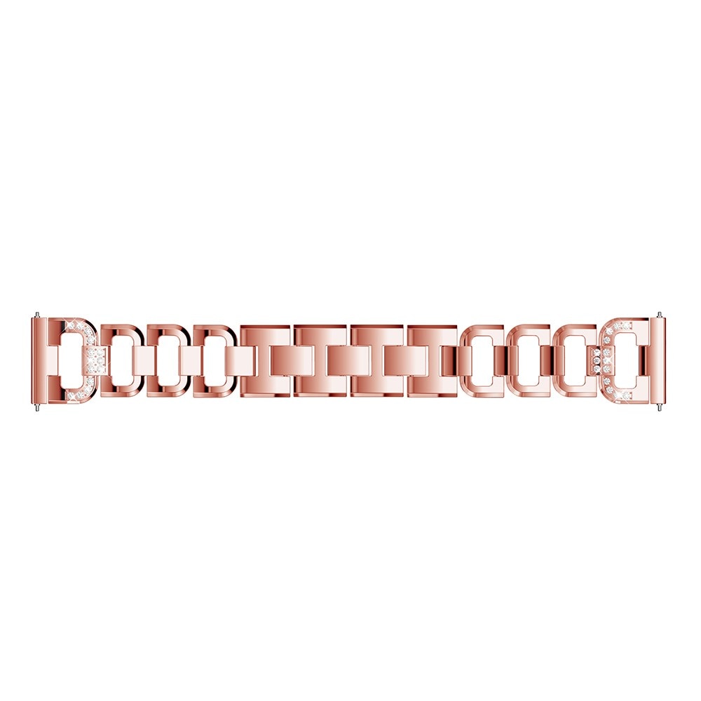 Correa Rhinestone bracelet Garmin Forerunner 265 Rose Gold