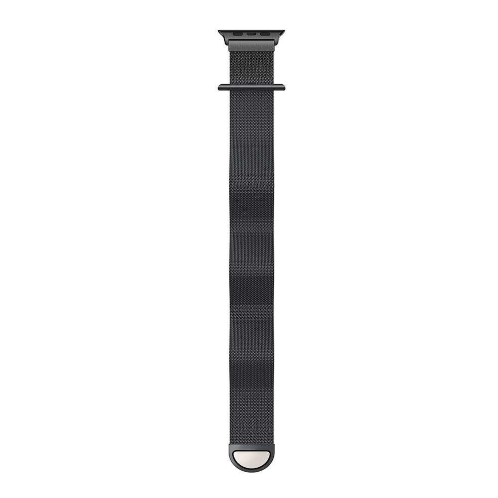 Pulsera milanesa para Apple Watch Ultra 49mm 3rd Gen, Negro