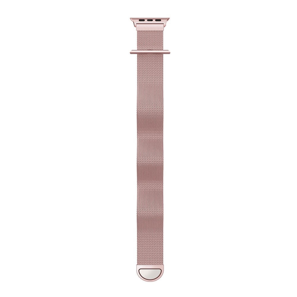 Pulsera milanesa para Apple Watch 41mm Series 9, rosa dorado