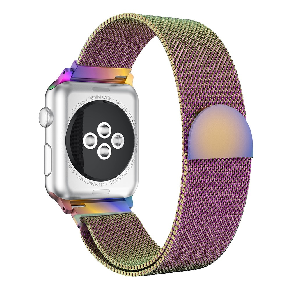 Pulsera milanesa para Apple Watch SE 44mm, ombre