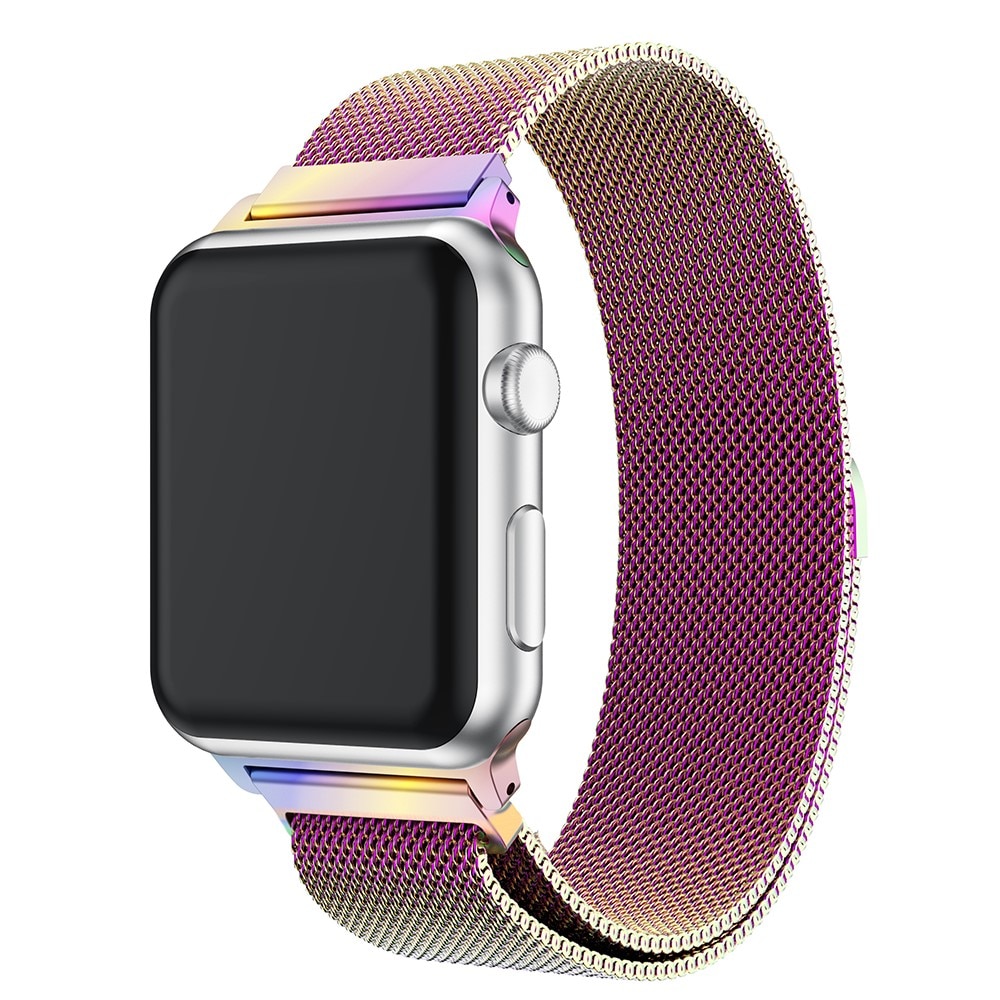 Pulsera milanesa para Apple Watch Series 8 45mm, Ombre