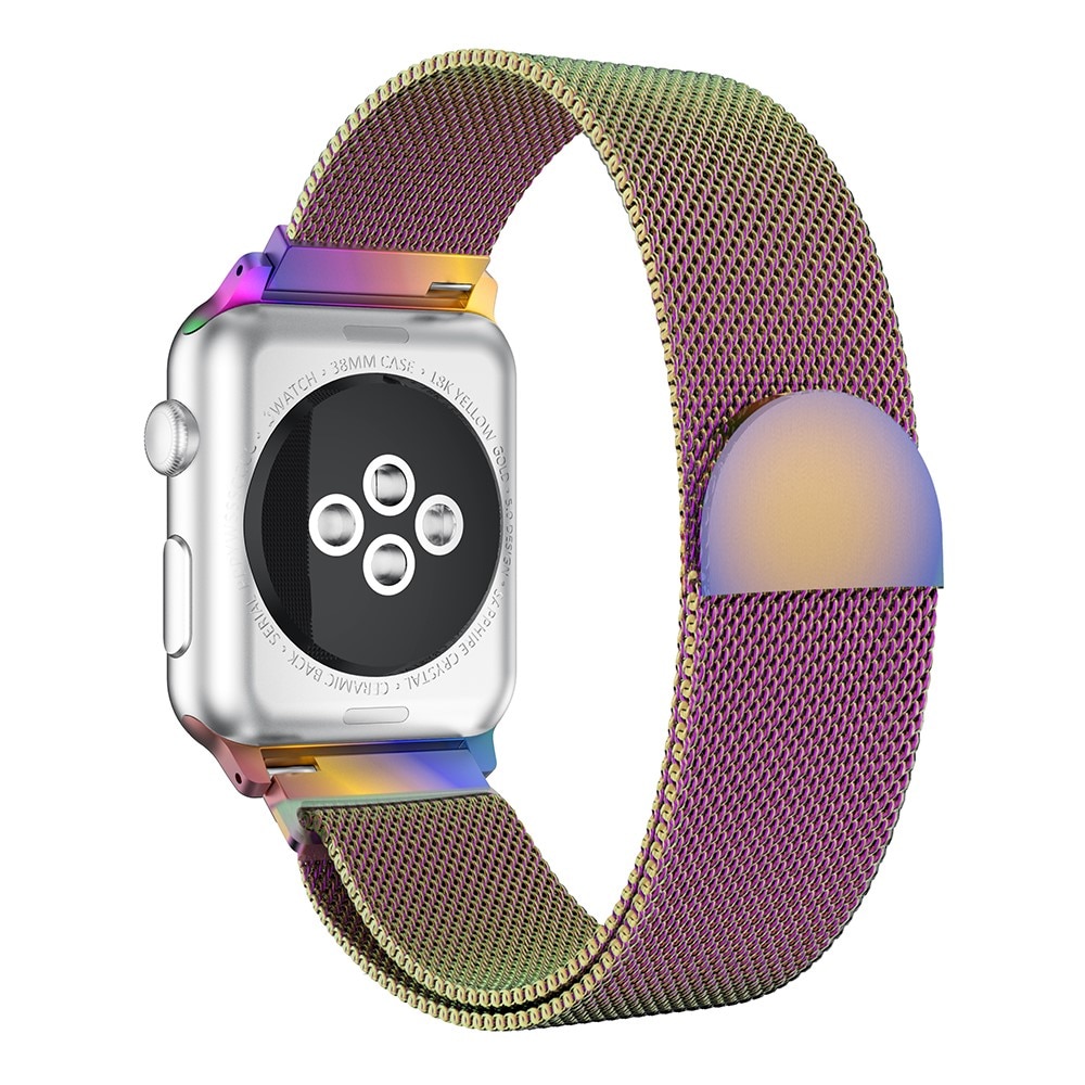 Pulsera milanesa para Apple Watch Series 8 45mm, Ombre