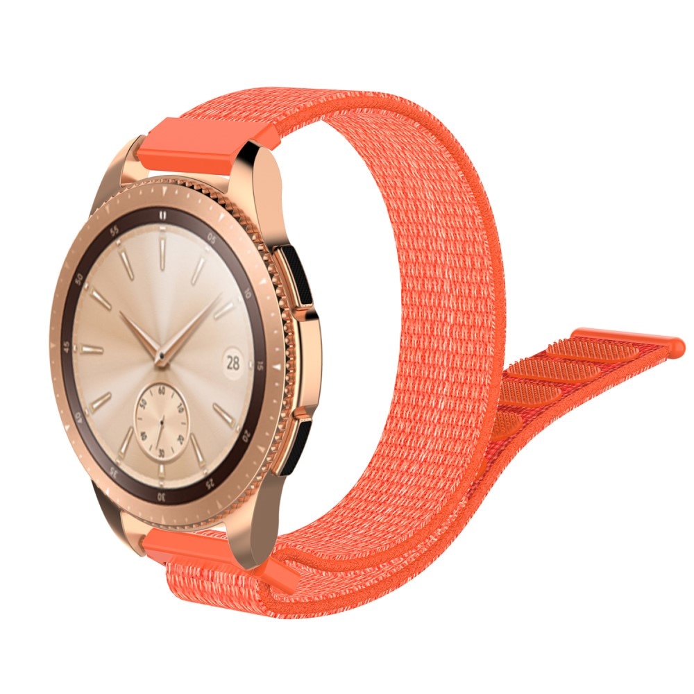 Correa de nailon Samsung Galaxy Watch 4 44mm Naranja