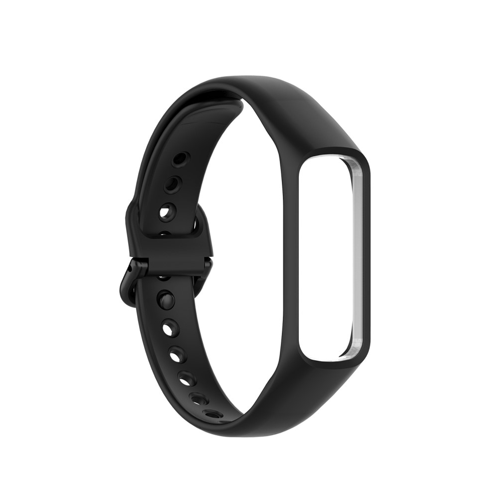 Correa de silicona para Samsung Galaxy Fit e, negro