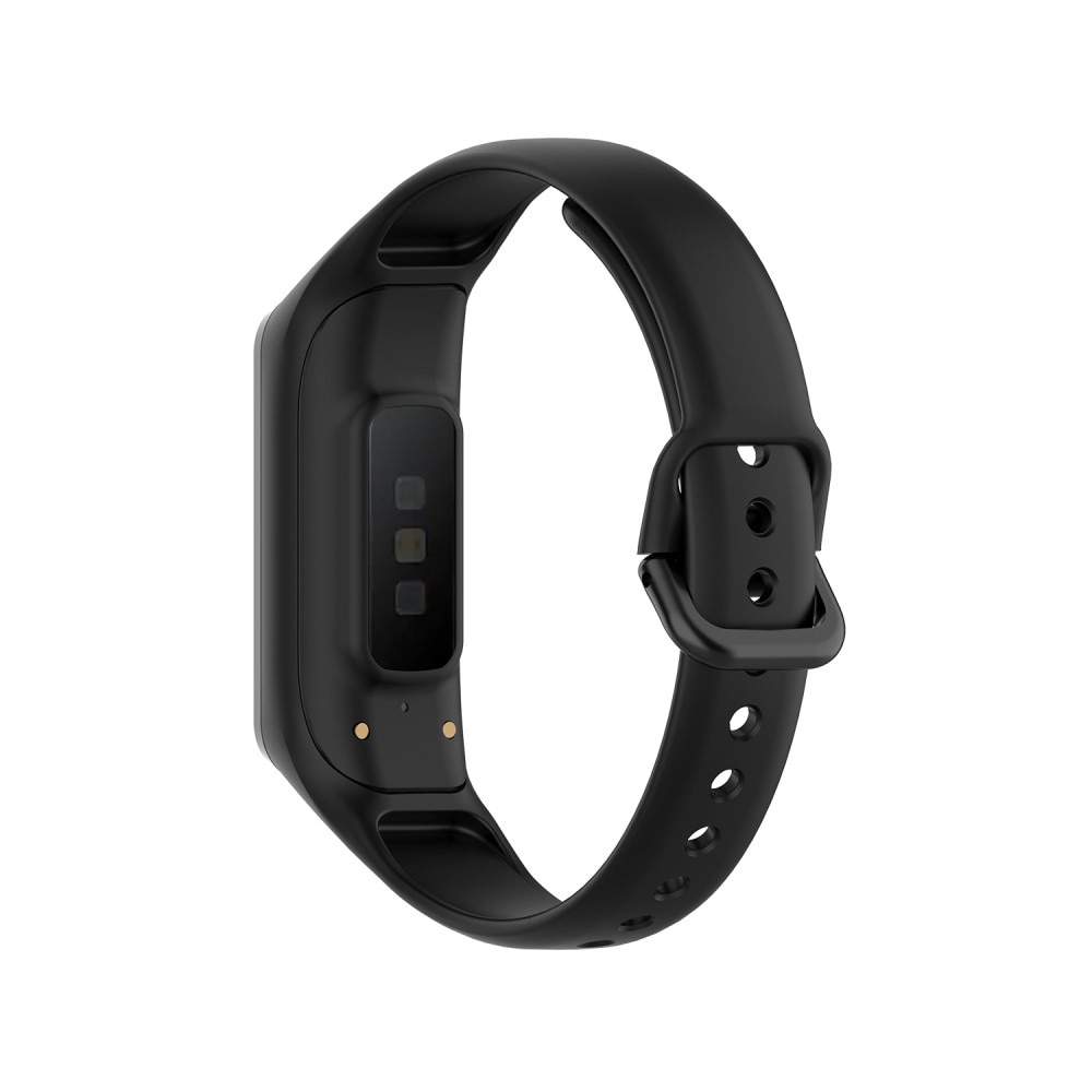 Correa de silicona para Samsung Galaxy Fit e, negro