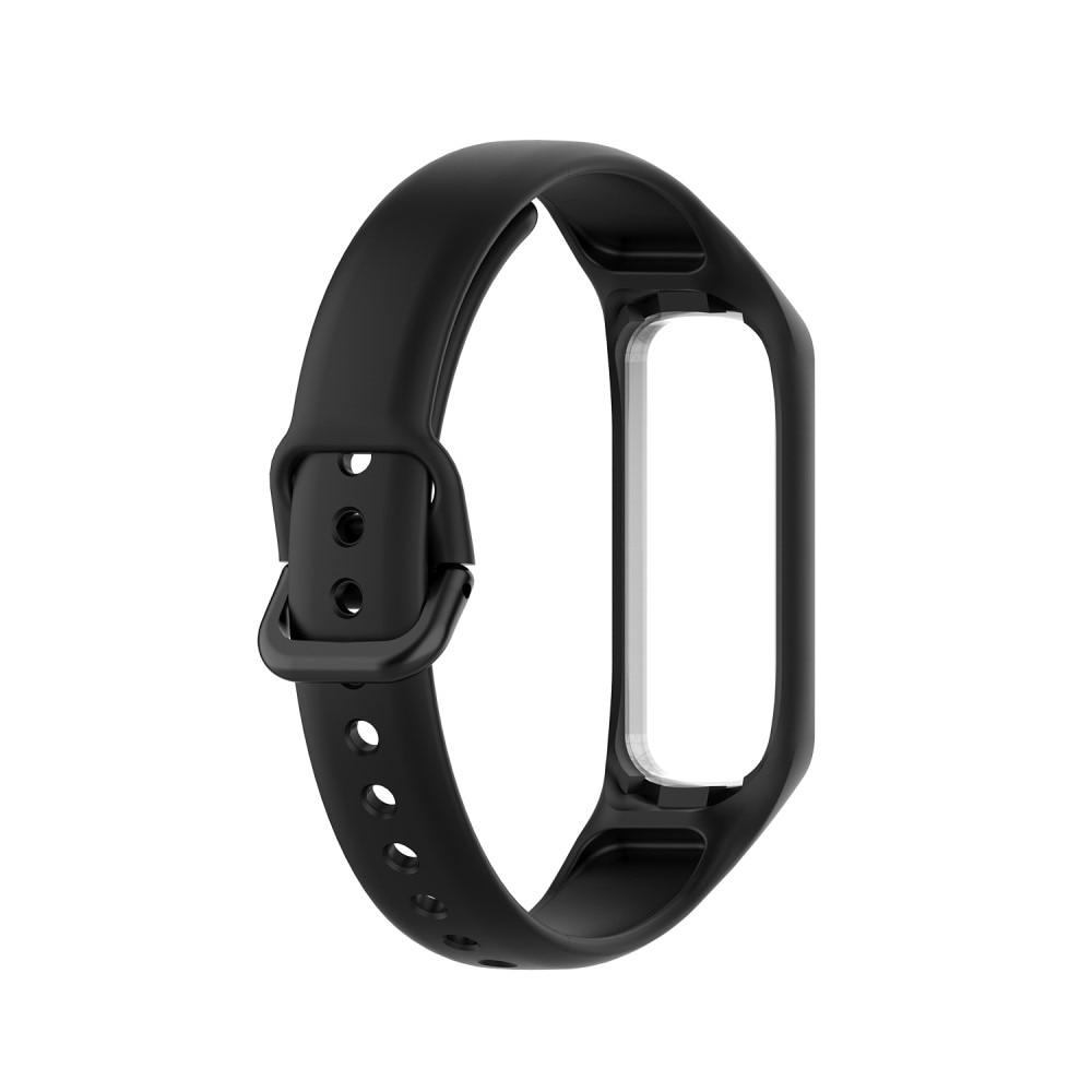 Correa de silicona para Samsung Galaxy Fit e, negro