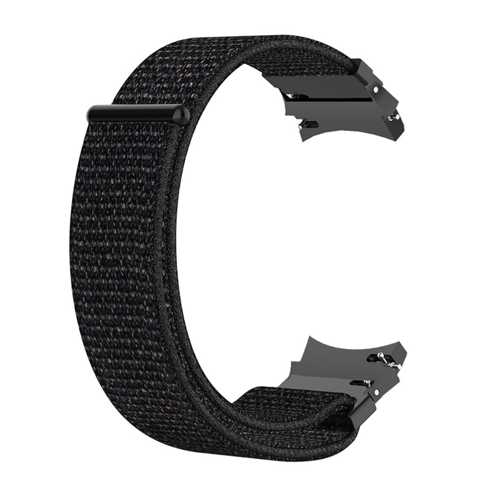Correa de nailon Full Fit Samsung Galaxy Watch 4 44mm negro