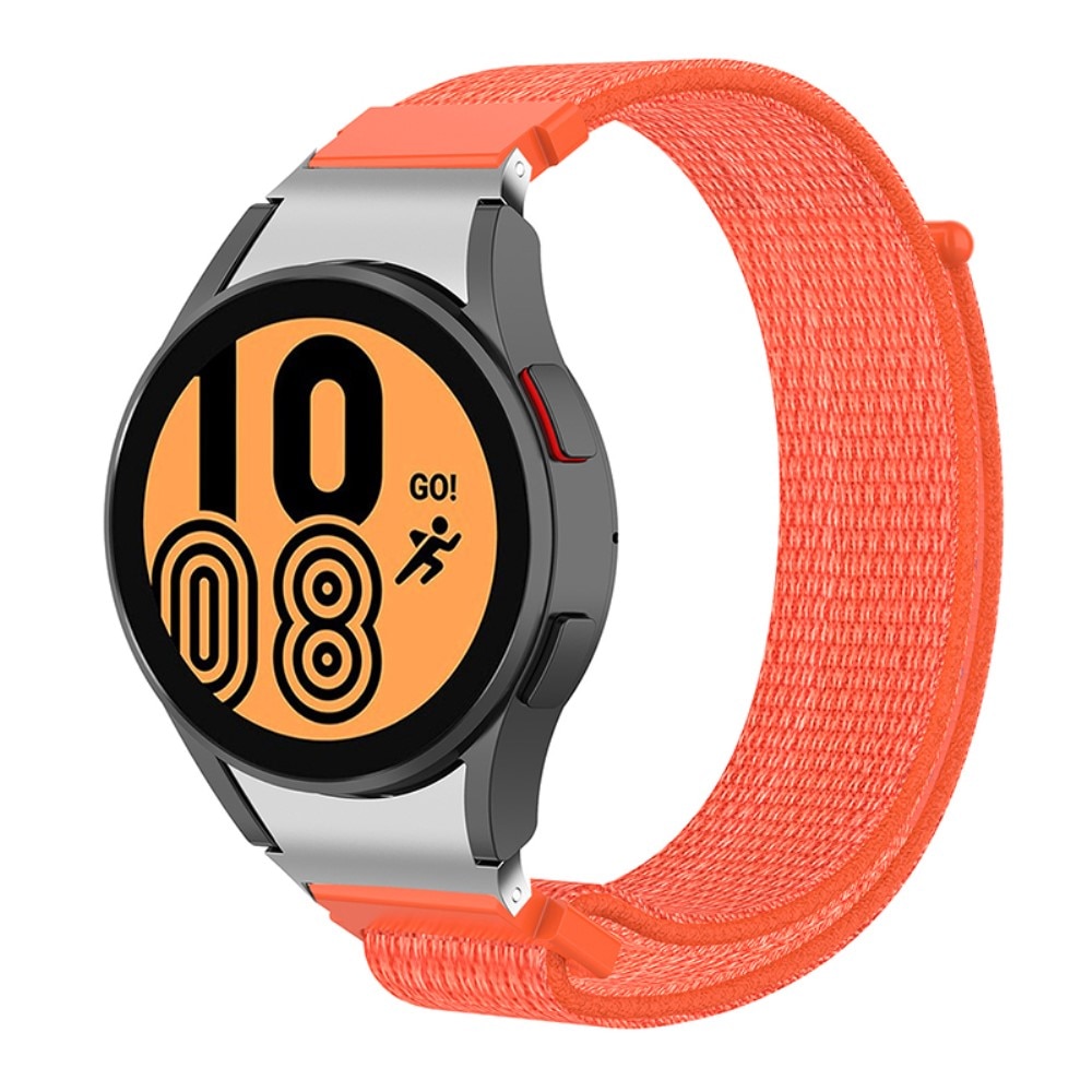 Correa de nailon Full Fit Samsung Galaxy Watch 5 40mm Naranja