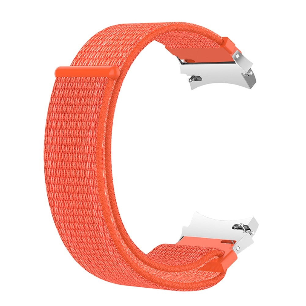 Correa de nailon Full Fit Samsung Galaxy Watch 5 Pro 45mm, naranja