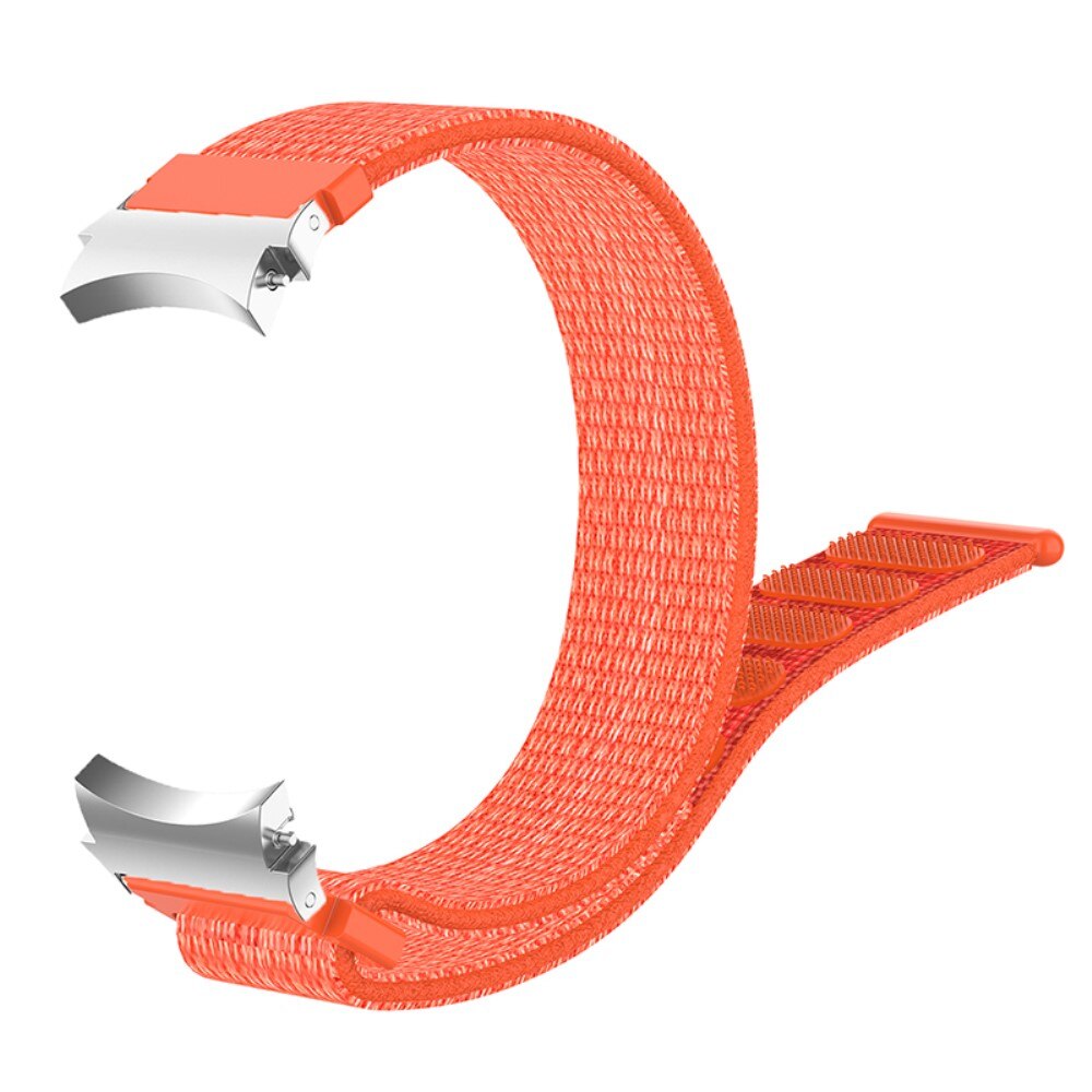 Correa de nailon Full Fit Samsung Galaxy Watch 6 40mm, naranja