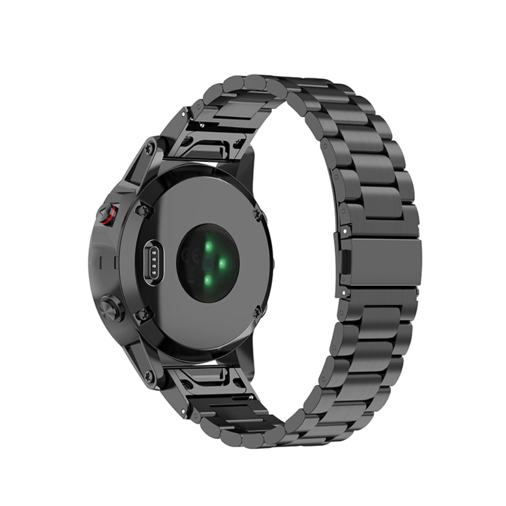 Correa de acero Garmin Fenix 6S Negro