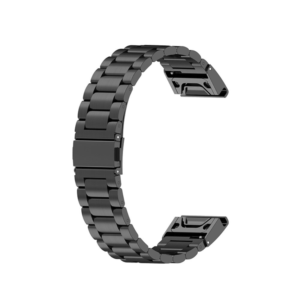 Correa de acero Garmin Fenix 7S negro