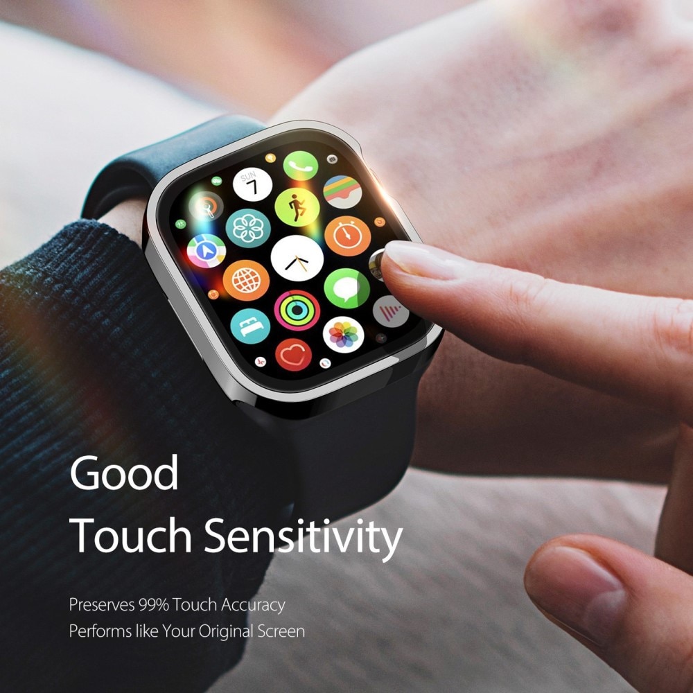 Funda Solid Shockproof Apple Watch 45mm Series 7 Black